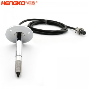 恒歌直銷(xiāo)平頭/尖頭不銹鋼溫濕度傳感器探頭帶電線(xiàn),用于土壤農(nóng)業(yè)