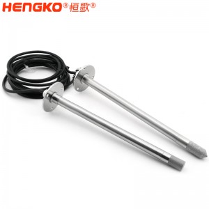 恒歌直銷(xiāo)平頭/尖頭不銹鋼溫濕度傳感器探頭帶電線(xiàn),用于土壤農(nóng)業(yè)