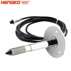 恒歌直銷(xiāo)平頭/尖頭不銹鋼溫濕度傳感器探頭帶電線(xiàn),用于土壤農(nóng)業(yè)