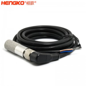 RHT系列高濕度雙防水土壤溫濕度傳感器探頭高靈敏高精度，用于溫室花園測量